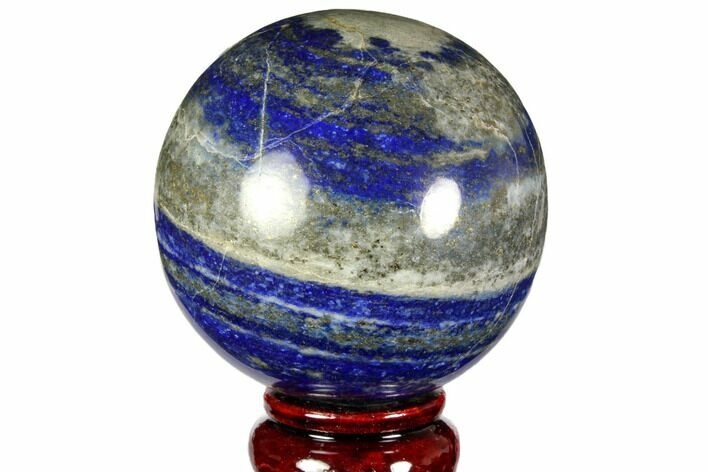 Polished Lapis Lazuli Sphere - Pakistan #149365